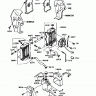 KLR250 (KL250-D4) Радиатор