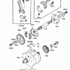 Vulcan 750 (VN750-A3) Коленвал