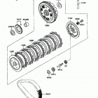 454 LTD (EN450-A3) Сцепление