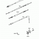 KLR250 (KL250-D4) Тросы управления