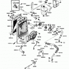Vulcan 750 (VN750-A3) Радиатор