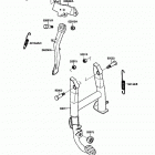 EX500 (EX500-A1) Подножка