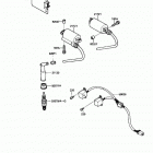 EX500 (EX500-A1) Система зажигания