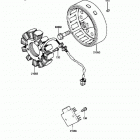 KLR250 (KL250-D4) Генератор