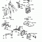 454 LTD (EN450-A3) Короб для АКБ
