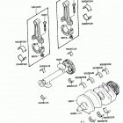 EX500 (EX500-A1) Коленвал