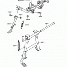 Vulcan 750 (VN750-A3) Подножка