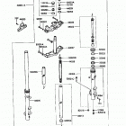 Vulcan 750 (VN750-A3) Передняя вилка