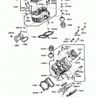 Vulcan 750 (VN750-A3) Головка цилиндра