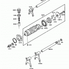 Eliminator (EL250-B3) Валы и вилки переключения передач