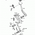 Vulcan 88 SE (VN1500-B1) Педаль тормоза