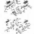 Vulcan 88 SE (VN1500-B1) Подножки