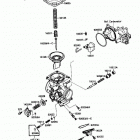 Vulcan 88 SE (VN1500-B1) Карбюратор в разборе