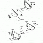Vulcan 88 SE (VN1500-B1) Боковые обтекатели