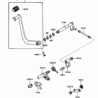 Vulcan 750 (VN750-A3) Механизм переключения передач