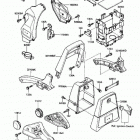 Vulcan 750 (VN750-A3) Короб для АКБ
