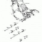 Vulcan 88 SE (VN1500-B1) Рама ,крепежные детали