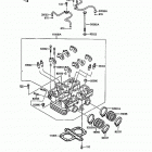 EX500 (EX500-A1) Головка цилиндра