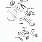 Vulcan 750 (VN750-A3) Наклейки предупреждения