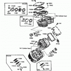 Vulcan 88 SE (VN1500-B1) Крышка головки цилиндров