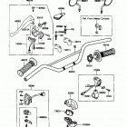 KLR250 (KL250-D4) Руль