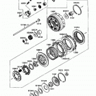 Vulcan 88 SE (VN1500-B1) Сцепление