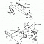 KLR250 (KL250-D4) Глушитель