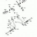 KLR250 (KL250-D4) Подножки