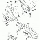 454 LTD (EN450-A3) Боковые обтекатели