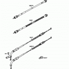 Vulcan 88 SE (VN1500-B1) Тросы управления
