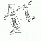 Vulcan 750 (VN750-A3) Подвеска  /  амортизатор
