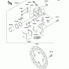 Prairie 360 4X4 (KVF360-A1) Front brake(a1)