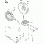 Prairie 650 4X4 (KVF650-A2) Генератор