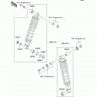 KFX 250 Mojave (KSF250-A18) Амортизатор