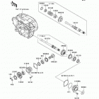 Prairie 360 (KVF360-B2) Передняя коническая зубчатая передача