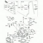 CANADA ONLY (KLF300-C16) Головка цилиндра