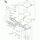 Prairie 360 (KVF360-B2) Воздухозаборник