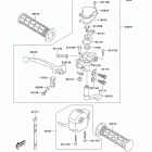 KFX80 (KSF80-A2) Рулевые переключатели