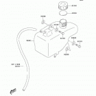 KFX80 (KSF80-A2) Маслянный бак