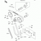 KFX 250 Mojave (KSF250-A18) Распред вал