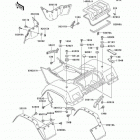CANADA ONLY (KLF300-C16) Заднее крыло