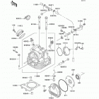 Bayou 250 (KLF250-A2) Головка цилиндра