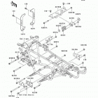 Prairie 360 4X4 (KVF360-A1) Крепление двигателя