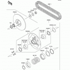 Prairie 650 4X4 (KVF650-A2) Driven converter(vf650ae535561-)