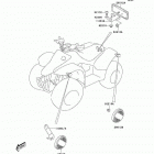 KFX50 (KSF50-A2) Отражатели