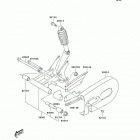 KFX50 (KSF50-A2) Задняя подвеска