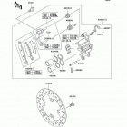 Prairie 650 4X4 (KVF650-A2) Передний тормоз