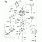 Prairie 360 (KVF360-B2) Карбюратор