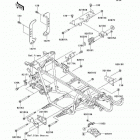 Prairie 360 (KVF360-B2) Крепление двигателя