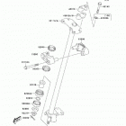 KFX400 (KSF400-A2) Steering shaft(a1 / a2)